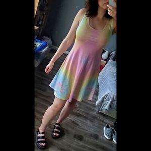 CowCow Pastel Rainbow Dress